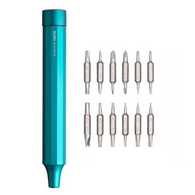 Отвертка Xiaomi Hoto Precision Screwdriver Kit 24 in 1 Green (QWLSD004)