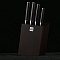 Набор ножей с подставкой Huo Hou Fire Waiting Steel Knife Set 5in1