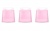 Сменные блоки-насадки для дозатора Xiaomi Mi Auto Foaming Hand Wash 3шт розовый