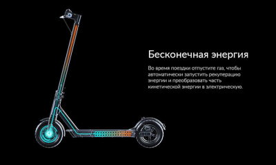 Электросамокат Xiaomi Mijia Electric Scooter 1S (CN) черный