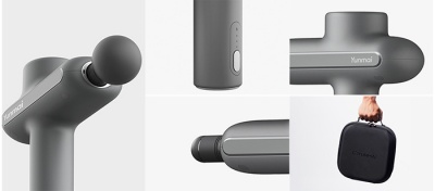 Массажный пистолет Xiaomi Yunmai Fascia Massager Pro Basic Gray (YMJM-551S)