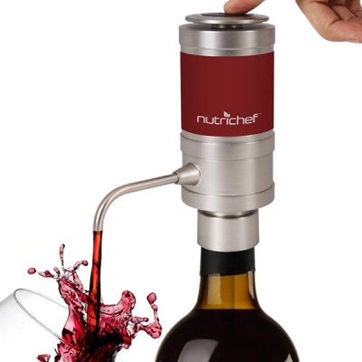 Electric wine aerator dispenser